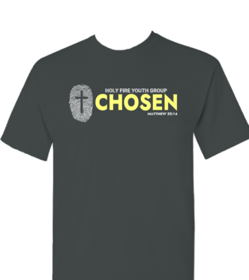 Cross Finger Print Youth Group design idea